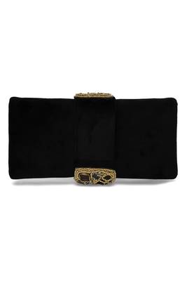 black clutch purses gift for women handmade evening sling handbag stylish bridal fashion clutch bag 5