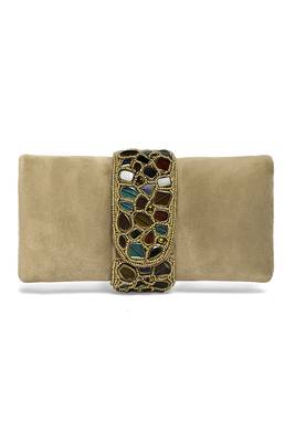 brown clutch purses gift for women handmade evening bag stylish sling bridal fashion clutch bag 2
