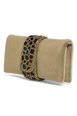 brown clutch purses gift for women handmade evening bag stylish sling bridal fashion clutch bag 4