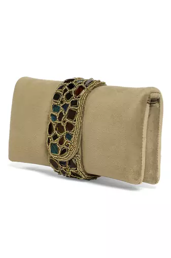 brown clutch purses gift for women handmade evening bag stylish sling bridal fashion clutch bag
