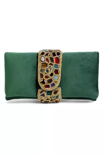 green clutch bag women handmade evening handbag stylish bridal purse fashion sling bag gift for women