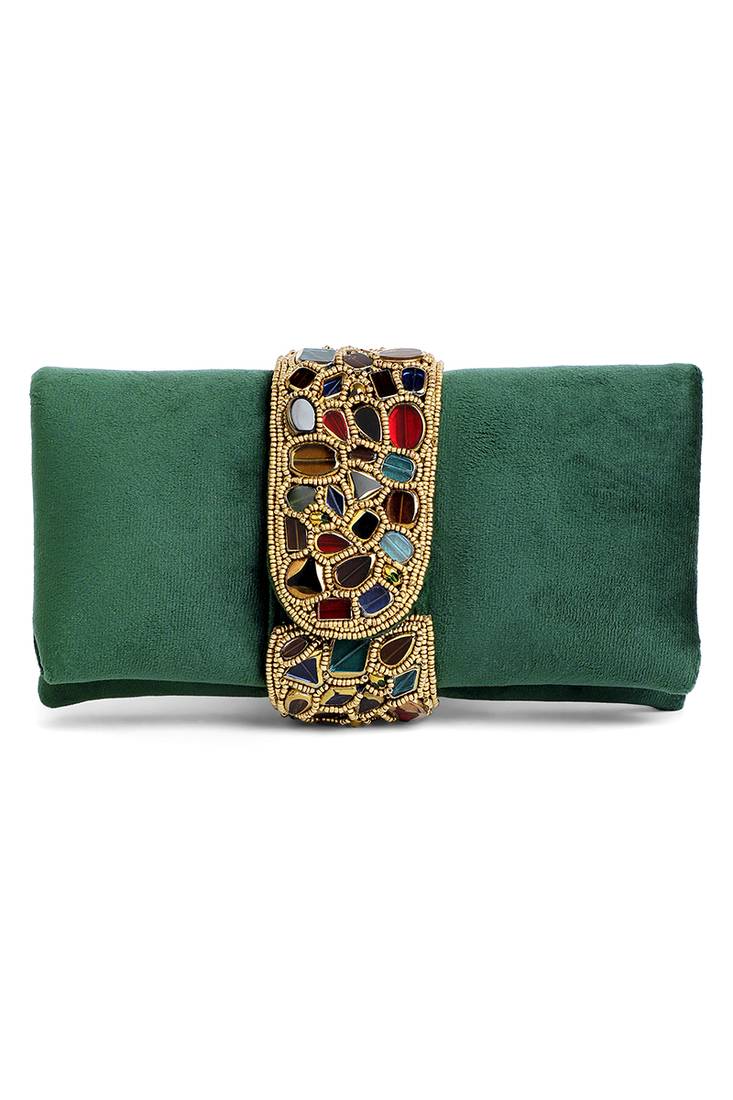 green clutch bag women handmade evening handbag stylish bridal purse fashion sling bag gift for women