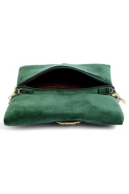 green clutch bag women handmade evening handbag stylish bridal purse fashion sling bag gift for women 5