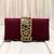 maroon clutch purses gift for women handmade evening bag stylish bridal fashion clutch bag