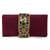maroon clutch purses gift for women handmade evening bag stylish bridal fashion clutch bag