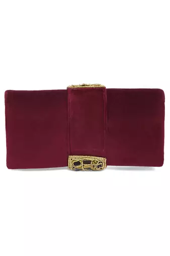 maroon clutch purses gift for women handmade evening bag stylish bridal fashion clutch bag