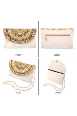 indian clutch purses women wedding handmade evening handbags party bridal clutch gift for women 5