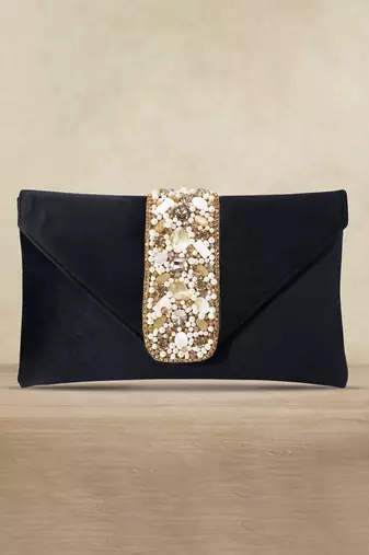indian  gift for women evening bag clutch ethnic bride purse with drawstring