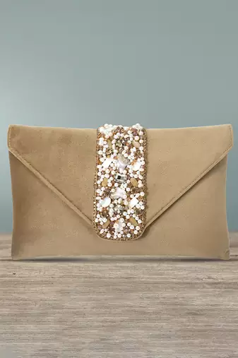 indian  gift for women evening bag clutch ethnic bride purse with drawstring