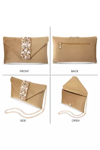 indian  gift for women evening bag clutch ethnic bride purse with drawstring