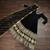 Black faux georgette readymade anarkali suit with embroidery & sequin  work
