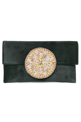 black velvet fabric clutch purse for women girls handmade evening handbag party bridal bag 2