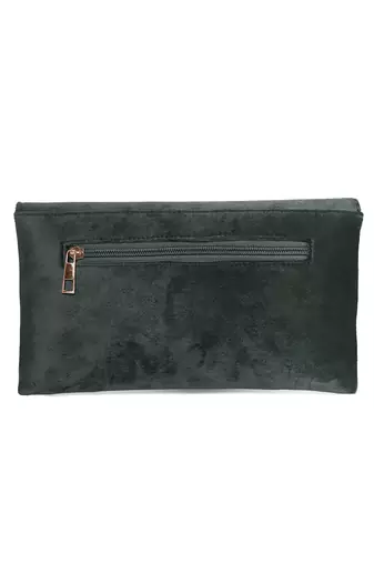 black velvet fabric clutch purse for women girls handmade evening handbag party bridal bag