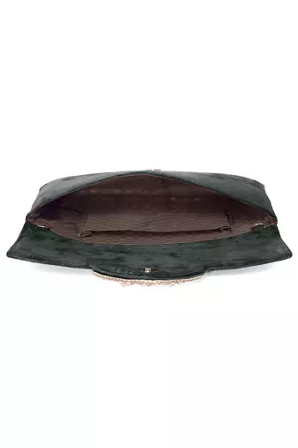 black velvet fabric clutch purse for women girls handmade evening handbag party bridal bag