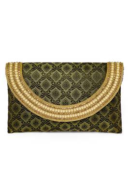 black clutch purse handmade evening bag for women & girls 2