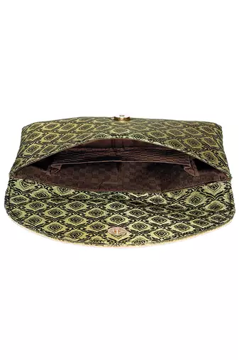 black clutch purse handmade evening bag for women & girls