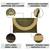 black clutch purse handmade evening bag for women & girls