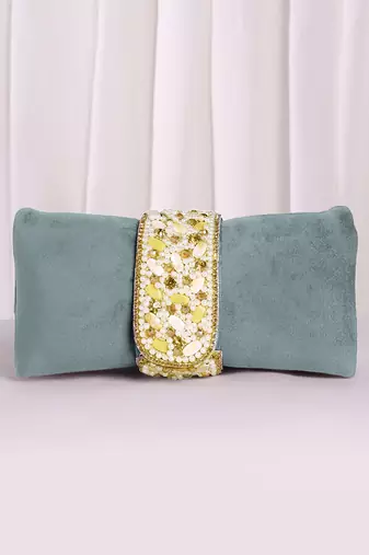 grey clutch purse for women handmade evening sling purse for girls