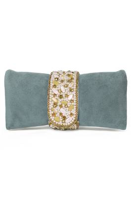 grey clutch purse for women handmade evening sling purse for girls 2