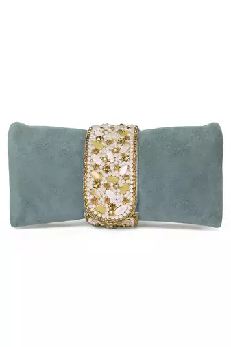 grey clutch purse for women handmade evening sling purse for girls