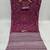 Wine Color Mirror Work Satin Saree