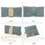 grey clutch purse for women handmade evening sling purse for girls