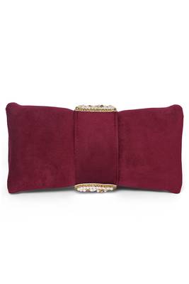 maroon clutch purse for women handmade evening sling purse for girls 4