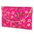 rani pink ethnic embroidered clutch bag for women