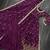 Maroon chinon readymade suit with embroidery & sequin  work