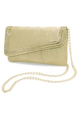 golden trendy clutch bag ethnic evening purse for women & girls 2