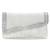 silver trendy clutch bag ethnic evening purse for women & girls