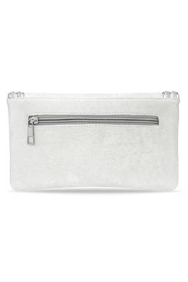 silver trendy clutch bag ethnic evening purse for women & girls 4