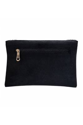 black velvet sequin beaded clutch bag for women embellished wedding festive evening purse 5