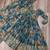 Blue silk readymade anarkali suit with embroidery & sequin  work
