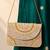 cream sequin bead embroidered mandala clutch bag wedding festive evening purse for women