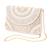 white sequin bead embroidered mandala clutch bag for women festive evening purse