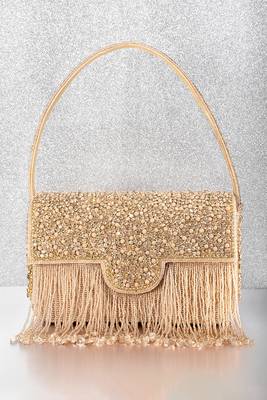 indian  gift for women evening bag clutch ethnic bride purse with drawstring 2