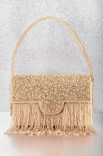 indian  gift for women evening bag clutch ethnic bride purse with drawstring