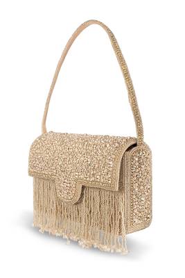 indian  gift for women evening bag clutch ethnic bride purse with drawstring 3