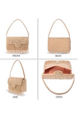 indian  gift for women evening bag clutch ethnic bride purse with drawstring 4
