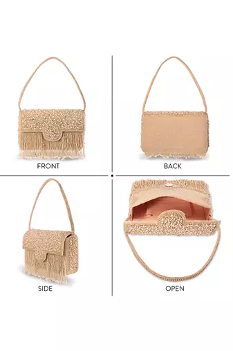 indian  gift for women evening bag clutch ethnic bride purse with drawstring