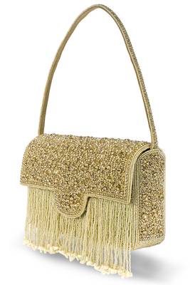 indian  gift for women evening bag clutch ethnic bride purse with drawstring 3