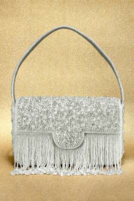 indian  gift for women evening bag clutch ethnic bride purse with drawstring 1