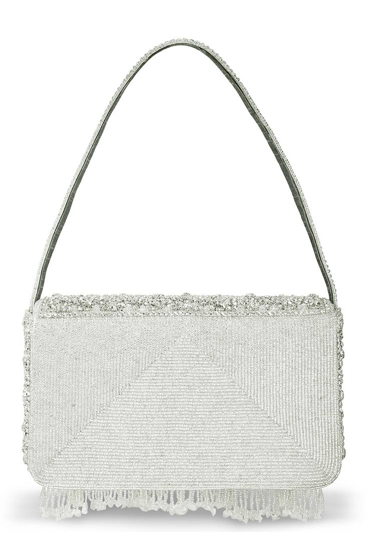 indian  gift for women evening bag clutch ethnic bride purse with drawstring