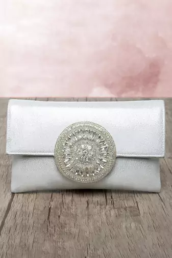 indian  gift for women evening bag clutch ethnic bride purse with drawstring