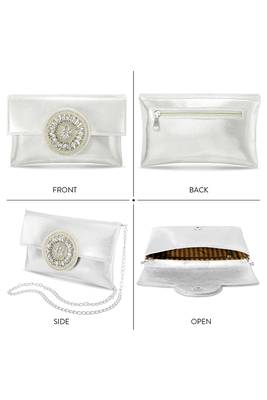 indian  gift for women evening bag clutch ethnic bride purse with drawstring 5