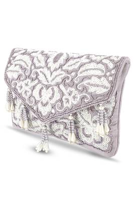 indian  gift for women evening bag clutch ethnic bride purse with drawstring 3