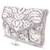 indian  gift for women evening bag clutch ethnic bride purse with drawstring