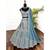 Dusty Blue Sequin Embroidered Lehenga Choli Set