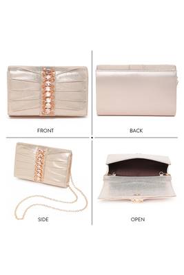 indian  gift for women evening bag clutch ethnic bride purse with drawstring 5